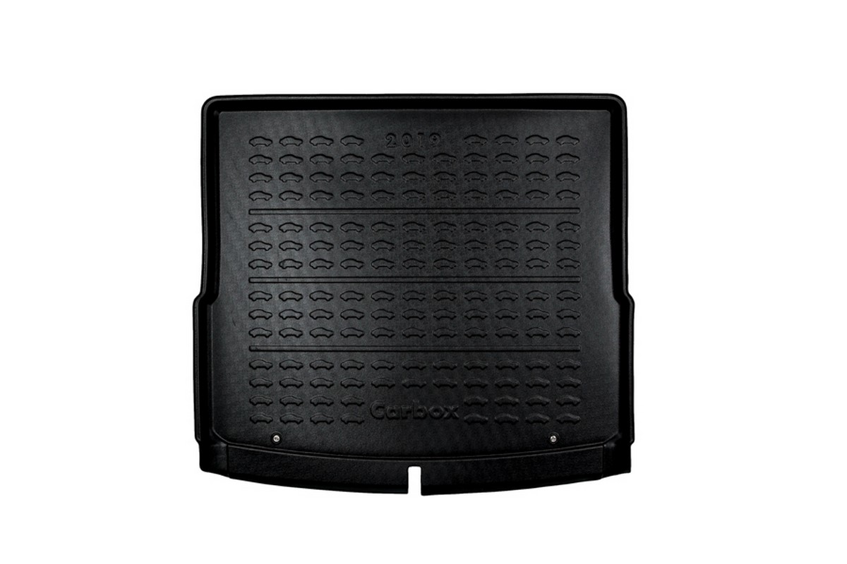 Boot mat BMW X1 (F48) 2015-2022 Carbox Form PE rubber - zwart