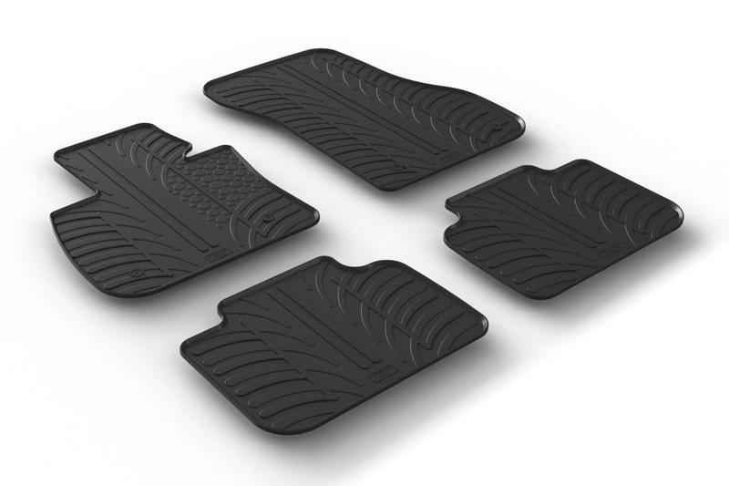 Car mats suitable for BMW X1 (F48) 2015-2022 Rubbasol rubber