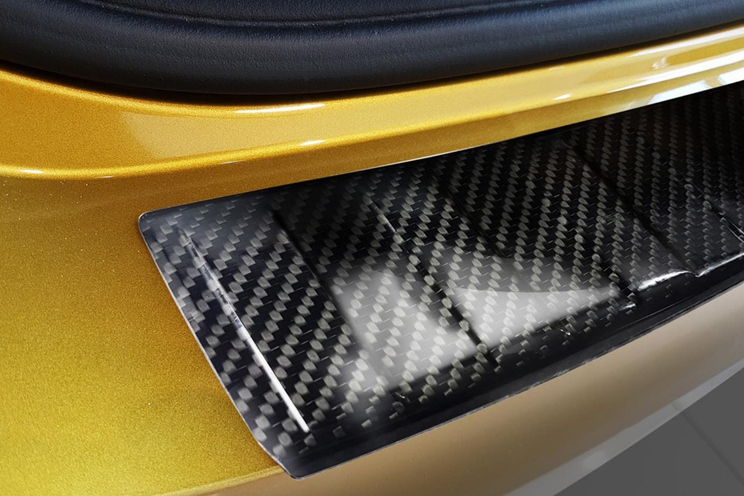 Seuil Pour BMW x2 f39 ab2018 Film de Protection Carbone Noir 3d 160µm