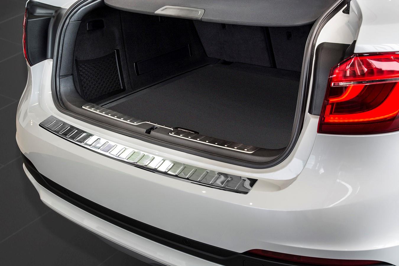 LACKSCHUTZFOLIE-LADEKANTENSCHUTZ FÜR BMW X6 F16 ab 2014-CARBON SILBER