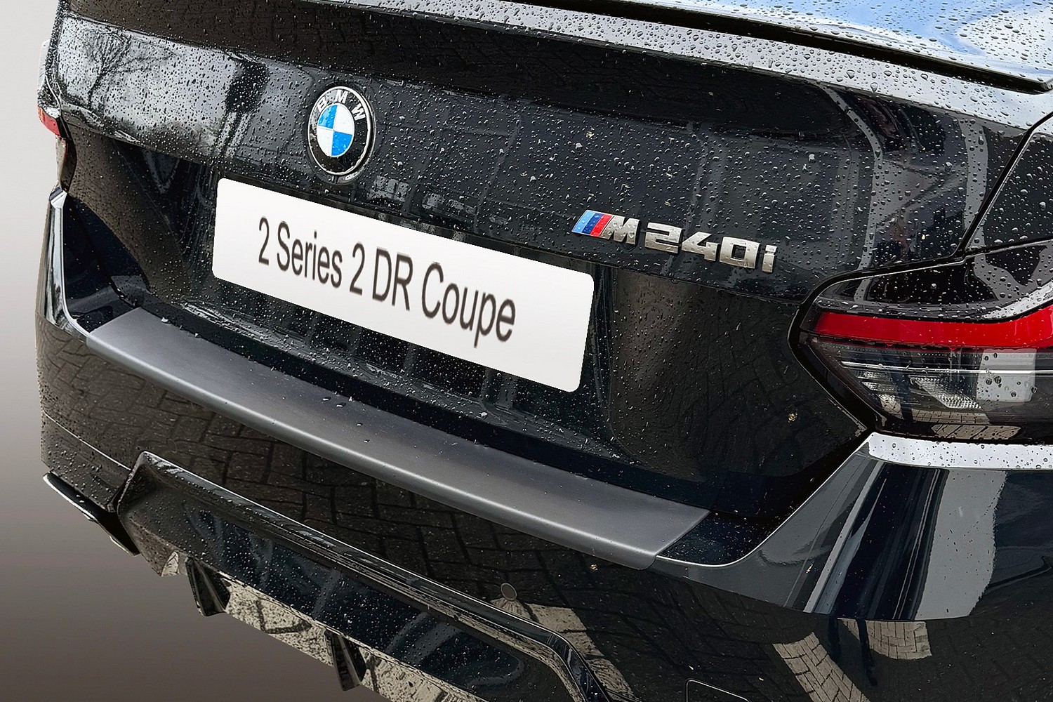 Ladekantenschutz passend für BMW 2er Coupé (G42) 2021-heute 2-Türer ABS - Mattschwarz