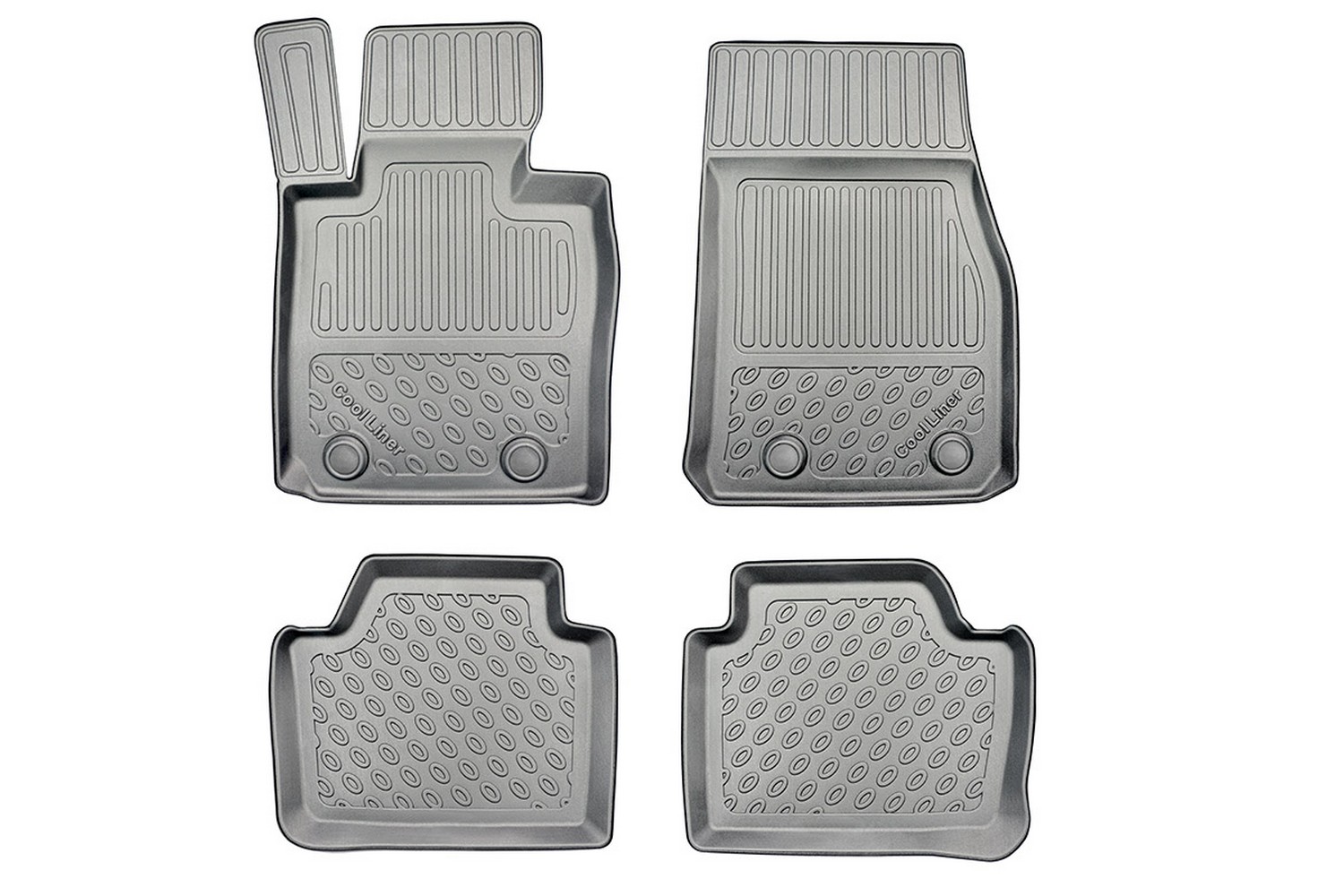 Tapis convient à BMW Série 3 (F30) 2012-2019 4 portes tricorps Cool Liner PE/TPE caoutchouc Tapis convient à BMW Série 3 (F30) 2012-2019 4 portes tricorps Cool Liner PE/TPE caoutchouc