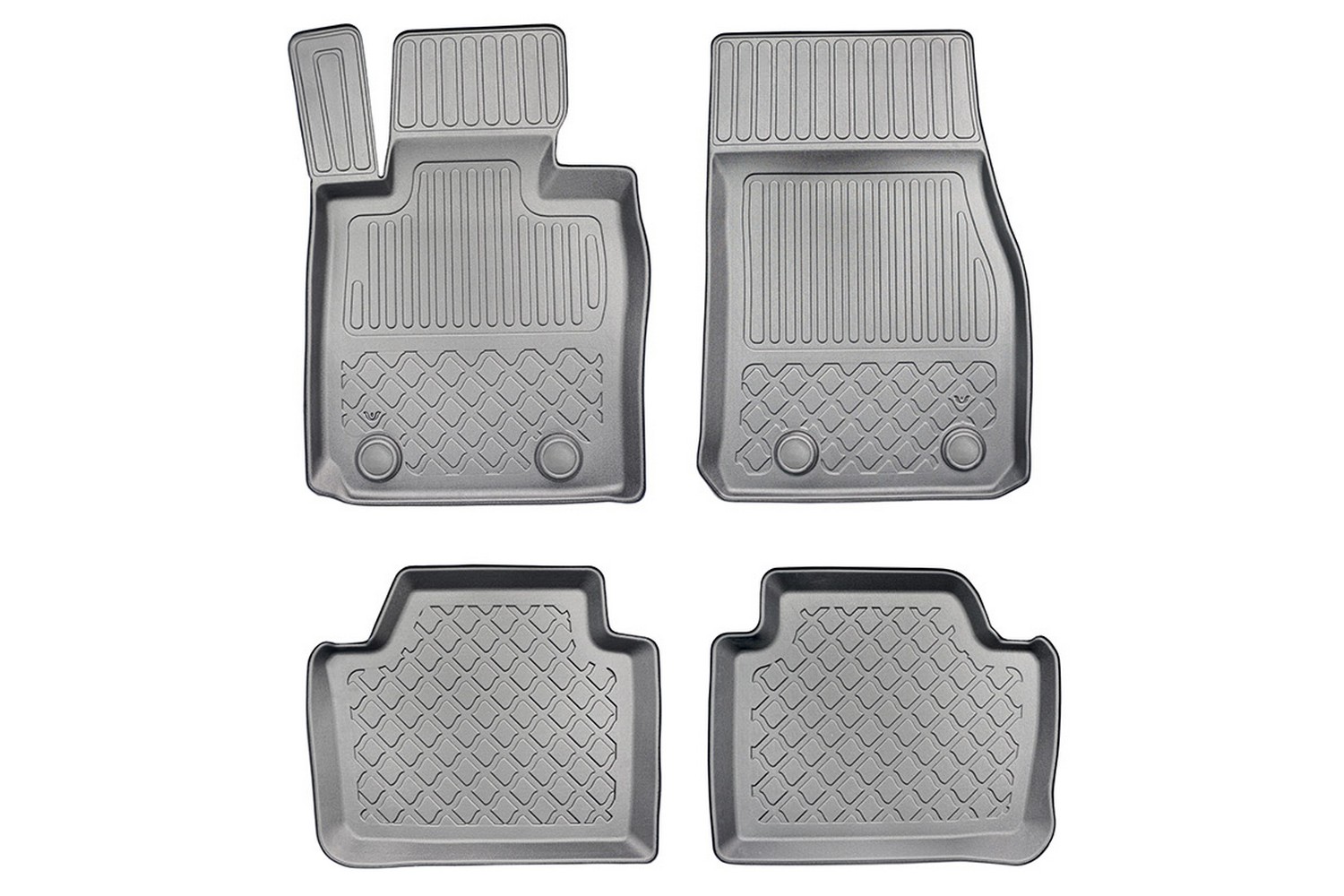 Tapis convient à BMW Série 3 (F30) 2012-2019 4 portes tricorps Guardliner PE/TPE caoutchouc