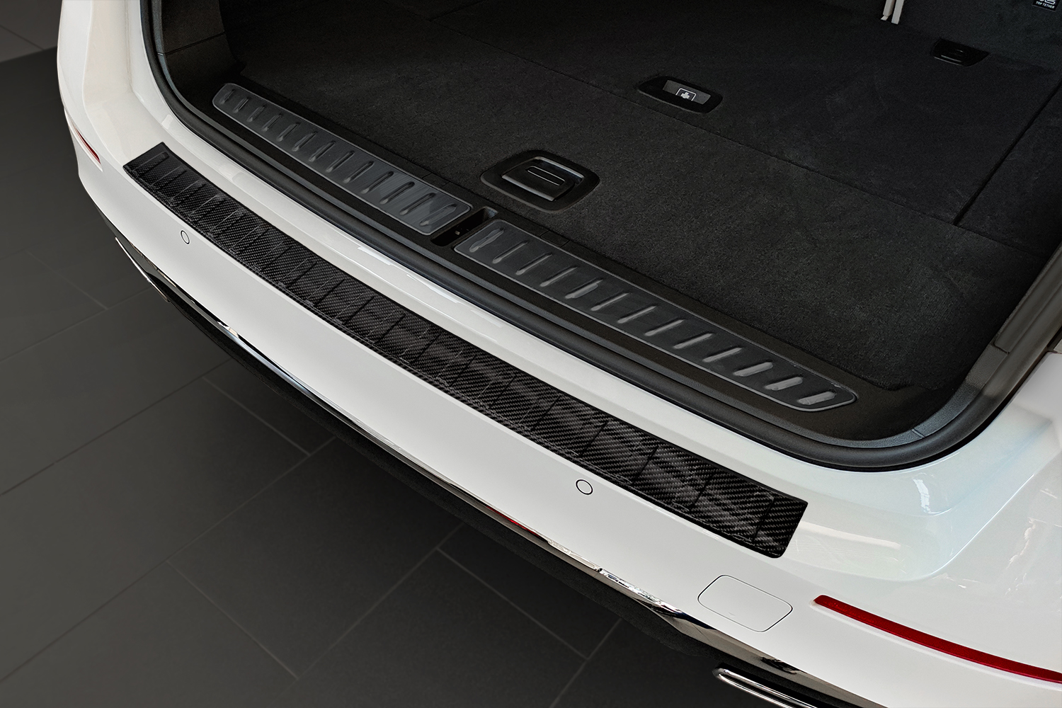 Protection de seuil de coffre BMW Série 5 Touring (G31) carbone