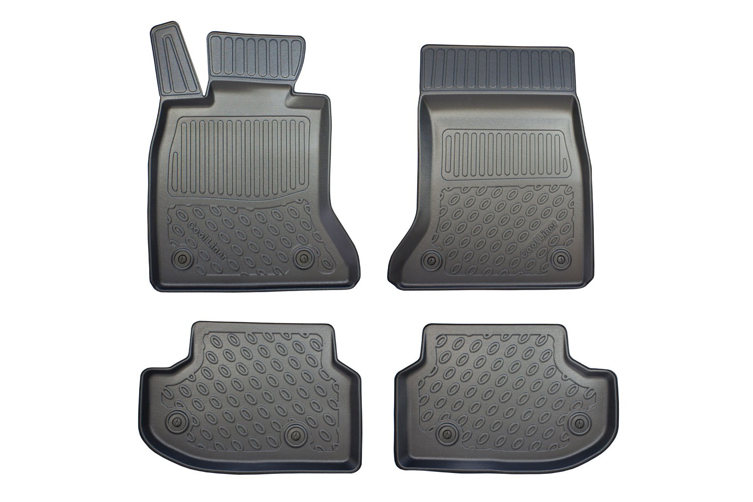 Car mats suitable for BMW 5 Series (F10) 2013-2017 4-door saloon Cool Liner PE/TPE rubber