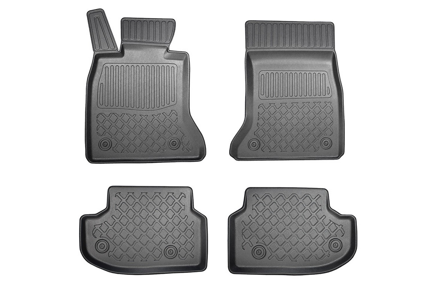 Tapis convient à BMW Série 5 (F10) 2013-2017 4 portes tricorps Guardliner PE/TPE caoutchouc