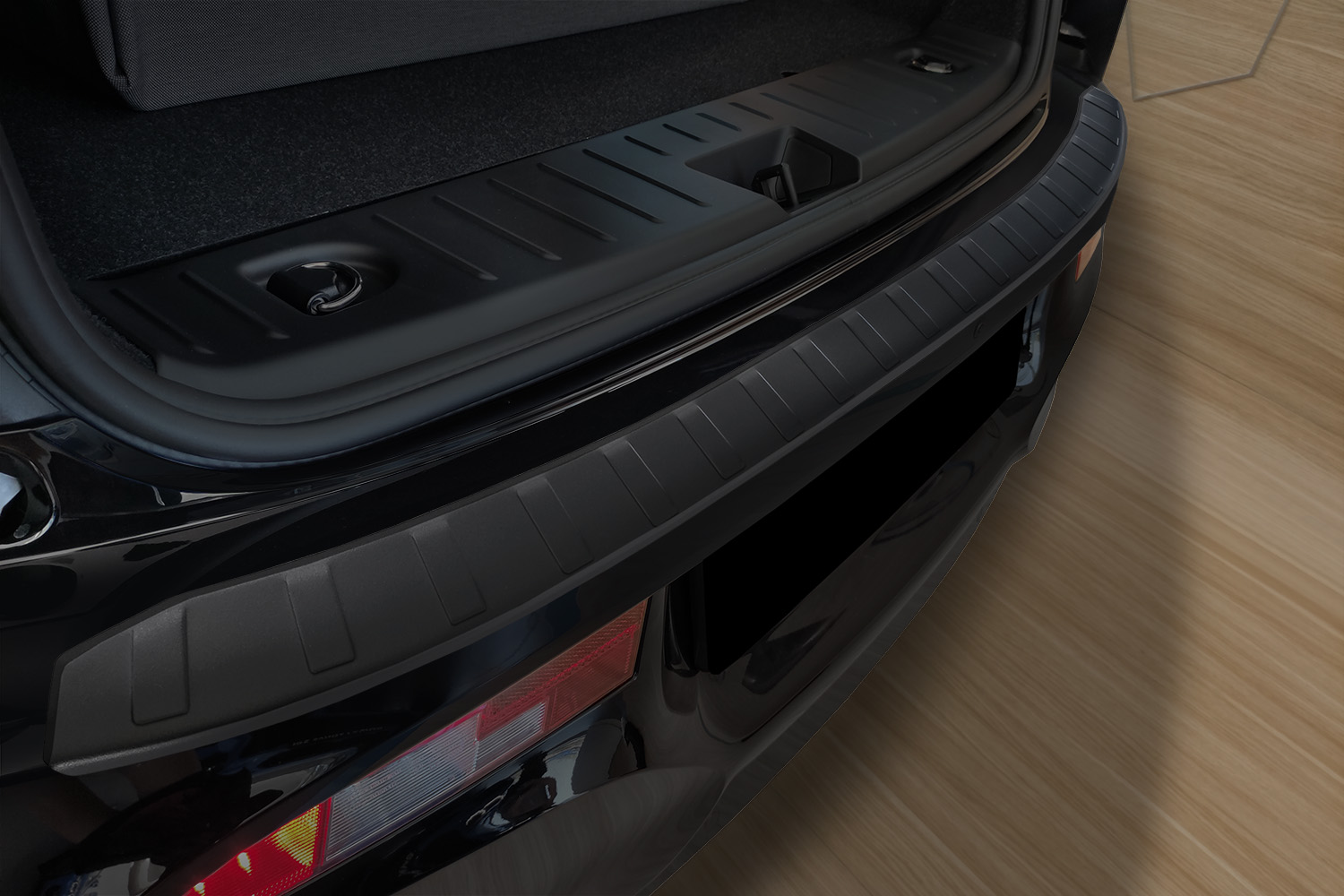 Ladekantenschutz passend für BMW i3 (I01) 2013-2022 5-Türer Schrägheck Edelstahl mattschwarz