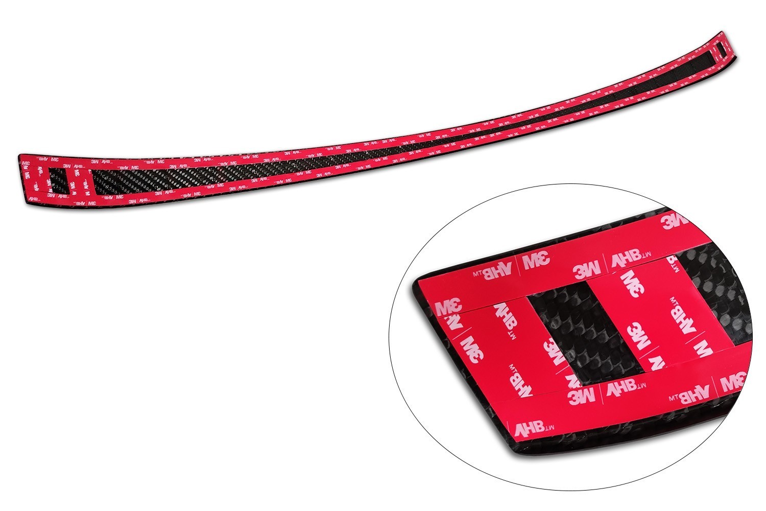 Rear bumper protector BMW iX (I20) stainless steel anthracite carbon CarPartsExpert