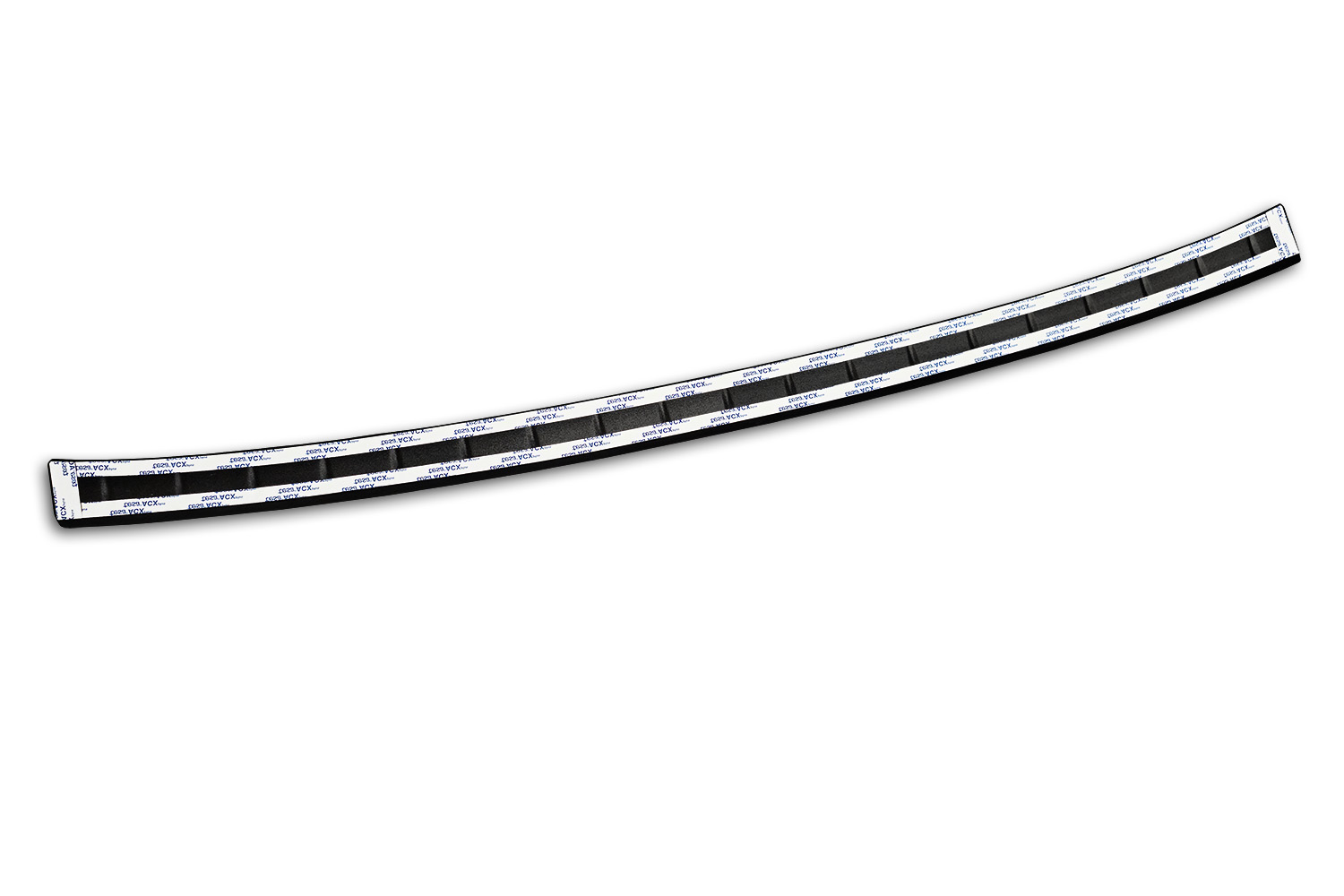 Rear bumper protector suitable for BMW X1 (U11) 2022-present stainless steel matt black (6)