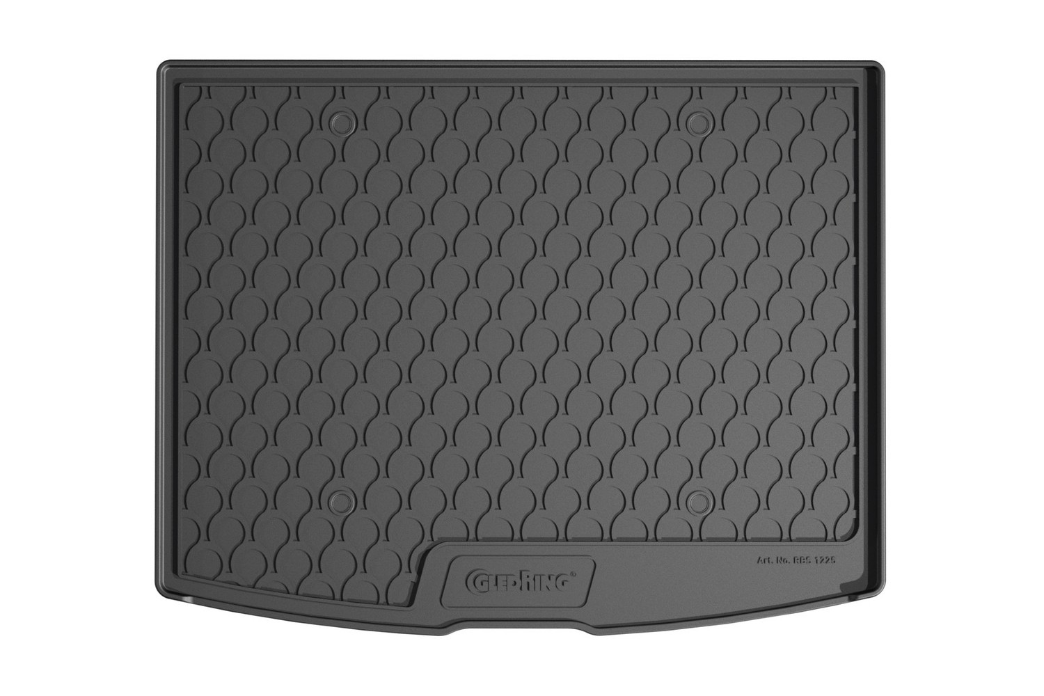  Voiture Cuir Tapis De Coffre pour B-MW 2-Series Active Tourer  2015-2020, AntidéRapant ImperméAble EntièRement Entouré Tapis Coffre Voiture,  IntéRieure Accessoires,B/Black