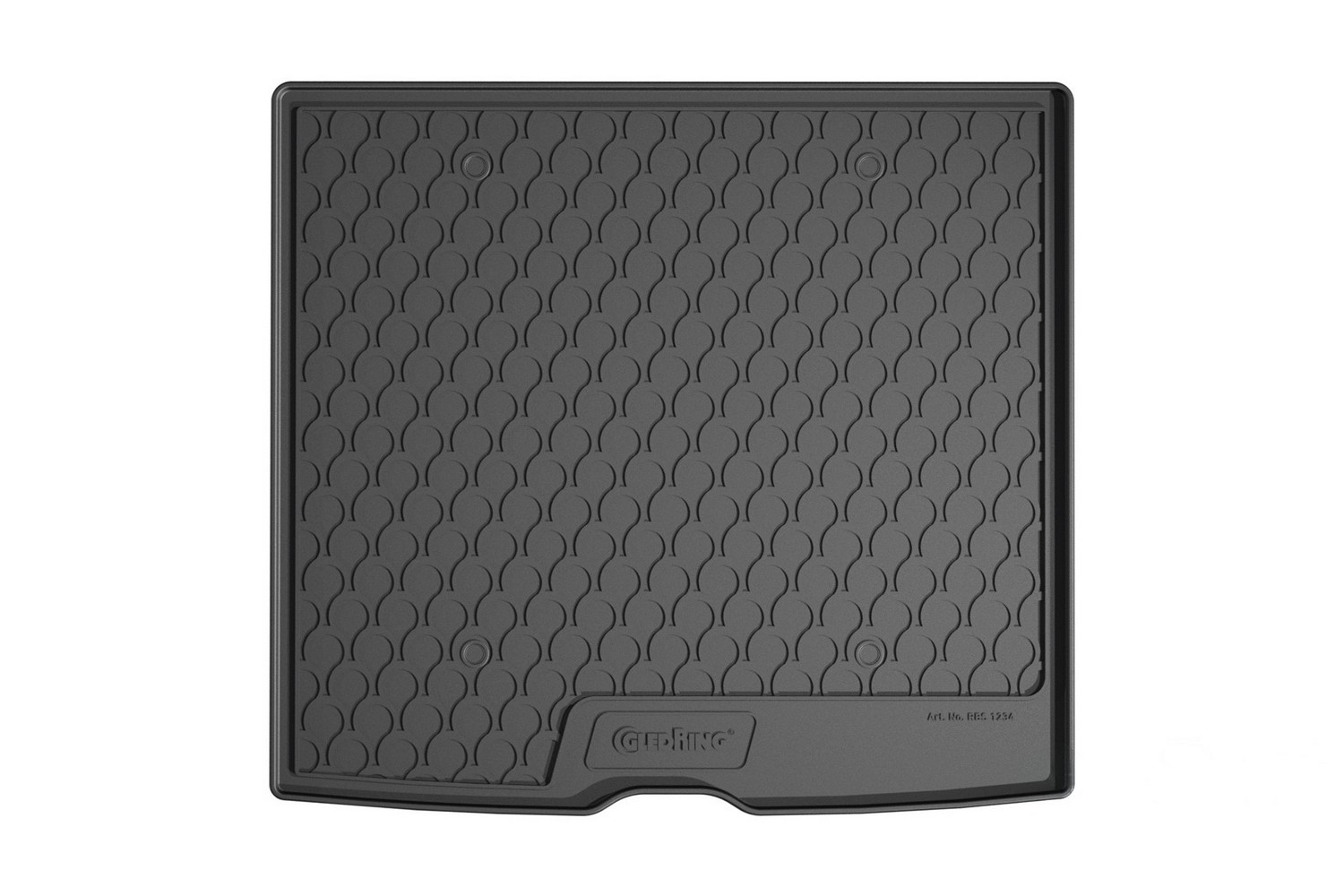 Alfombrilla de maletero compatible con BMW iX2 (U10) 2023-presente goma Rubbasol antideslizante