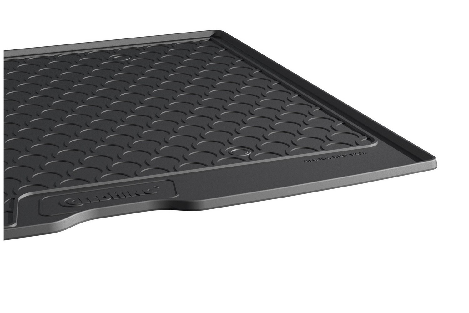 Boot mat suitable for BMW iX2 (U10) 2023-present anti slip Rubbasol rubber (3)