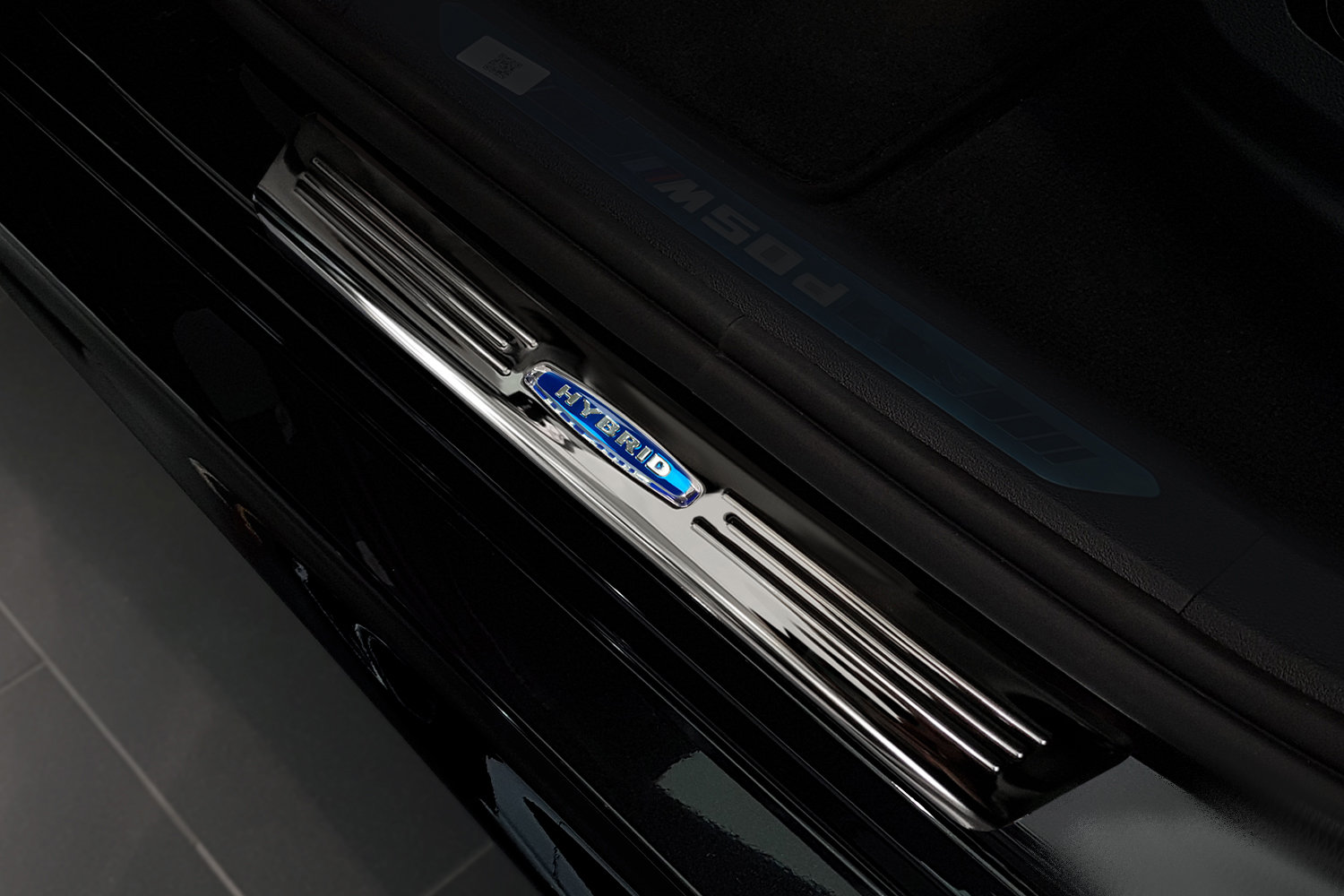 Instaplijsten geschikt voor BMW X6 (G06) 2019-heden RVS hoogglans antraciet 4-delig