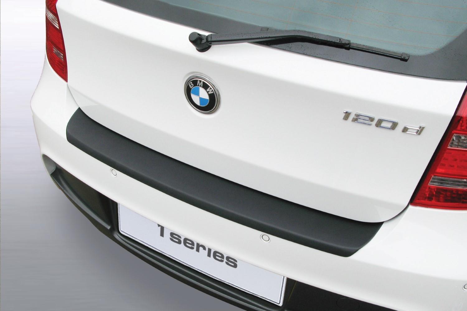 Bumperbeschermer geschikt voor BMW 1 Serie (E81 - E87) 2004-2011 3 & 5-deurs hatchback ABS - matzwart