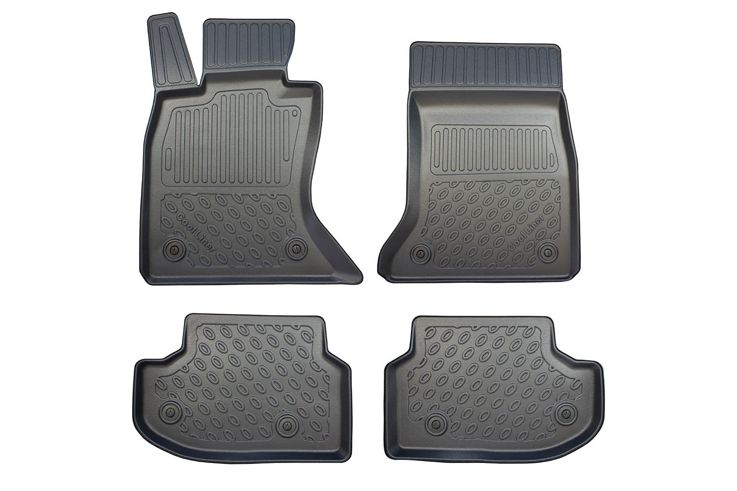 Car mats suitable for BMW 5 Series (F10) 2013-2017 4-door saloon Cool Liner PE/TPE rubber