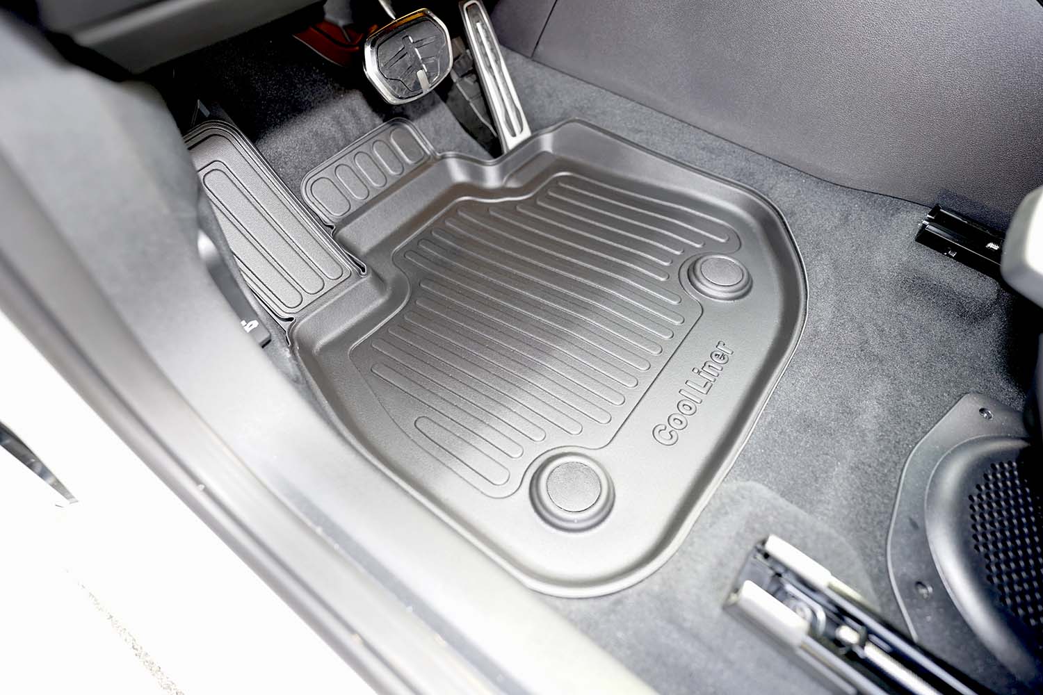 Car mats suitable for BMW iX1 (U11) 2022-present Cool Liner PE/TPE rubber (BMW5X1FM-C) (2) Car mats suitable for BMW iX1 (U11) 2022-present Cool Liner PE/TPE rubber (BMW5X1FM-C) (2)