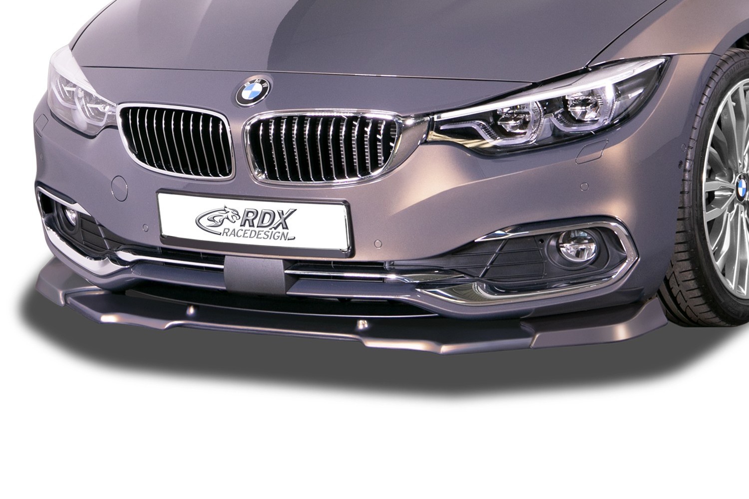 Front spoiler suitable for BMW 4 Series Gran Coupé (F36) 2017-2020 5-door hatchback Vario-X PU