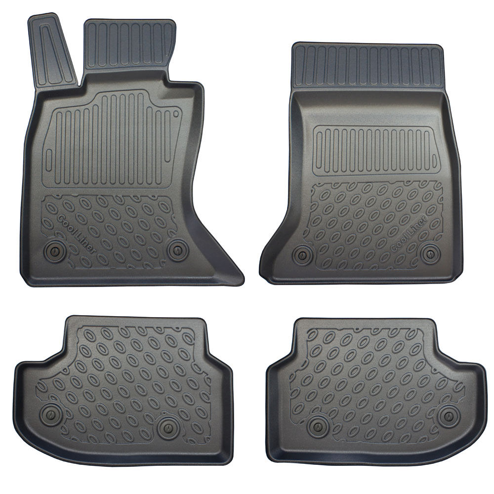 Car mats suitable for BMW 5 Series Touring (F11) 2013-2017 Cool Liner PE/TPE rubber