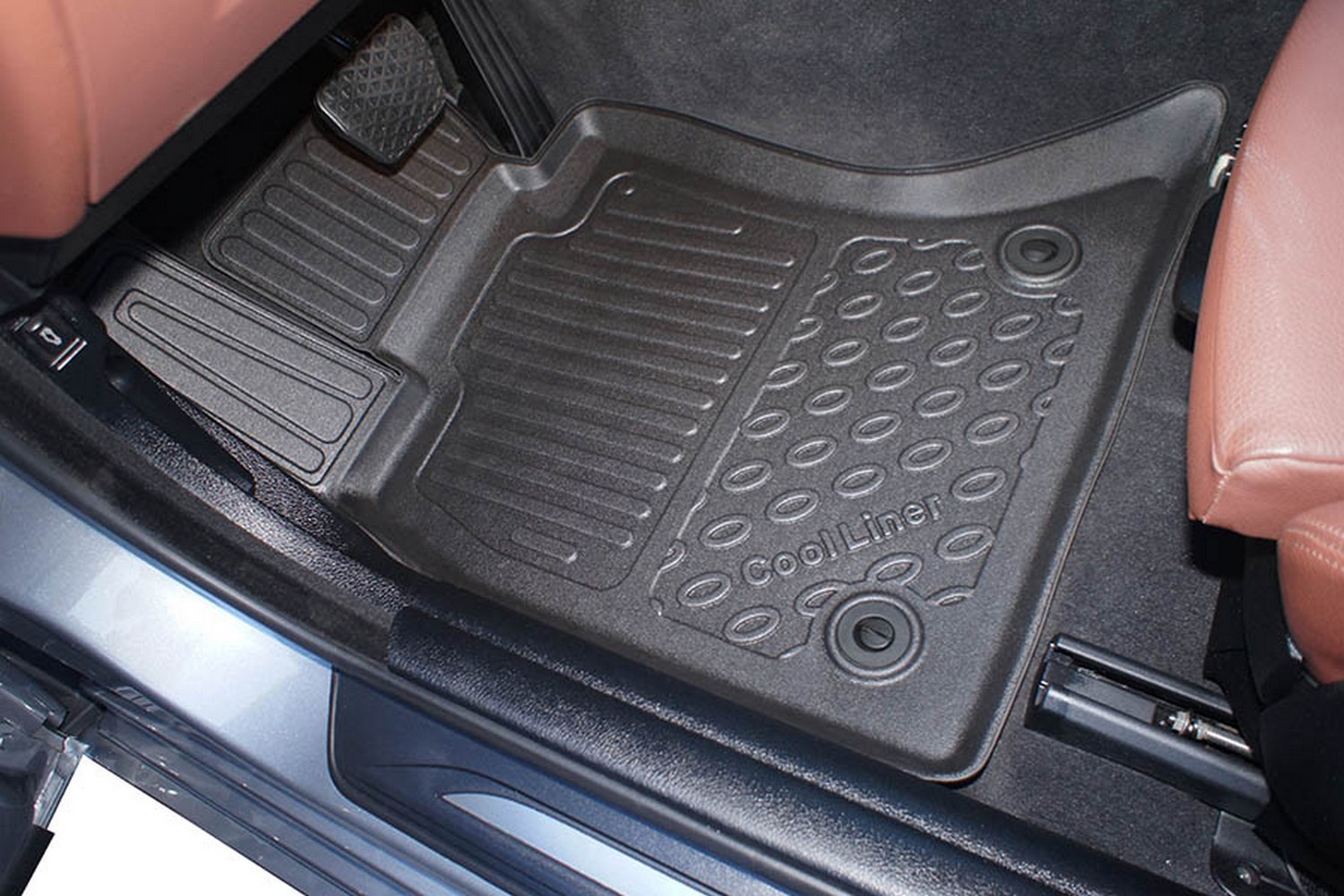 Car mats suitable for BMW 5 Series Touring (F11) 2013-2017 Cool Liner PE/TPE rubber (BMW65SFM-C) (2) Car mats suitable for BMW 5 Series Touring (F11) 2013-2017 Cool Liner PE/TPE rubber (BMW65SFM-C) (2)