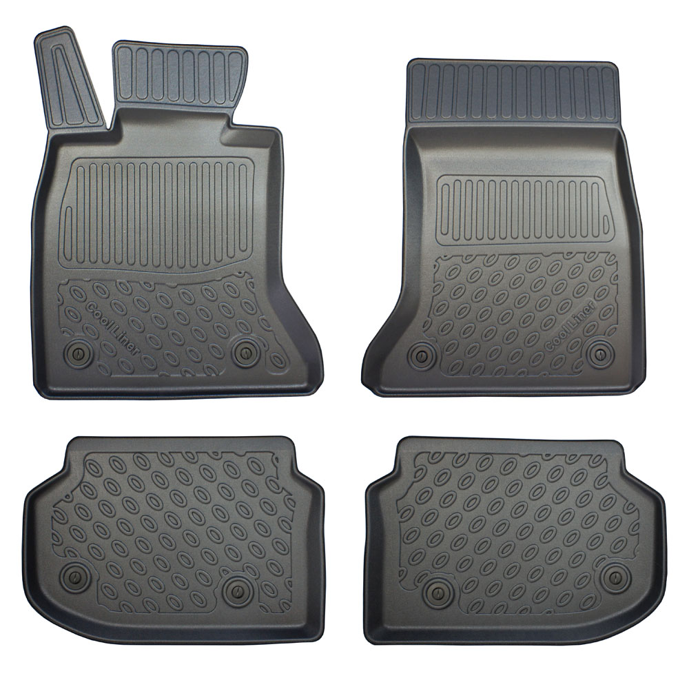 Automatten geschikt voor BMW 5 Serie (F10) 2010-2013 4-deurs sedan Cool Liner PE/TPE rubber