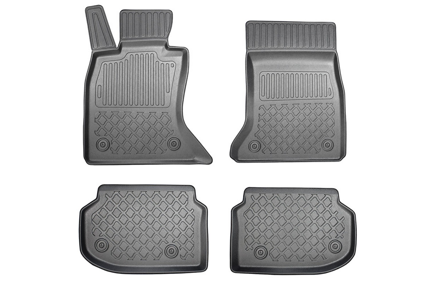 Automatten geschikt voor BMW 5 Serie (F10) 2010-2013 4-deurs sedan Guardliner PE/TPE rubber