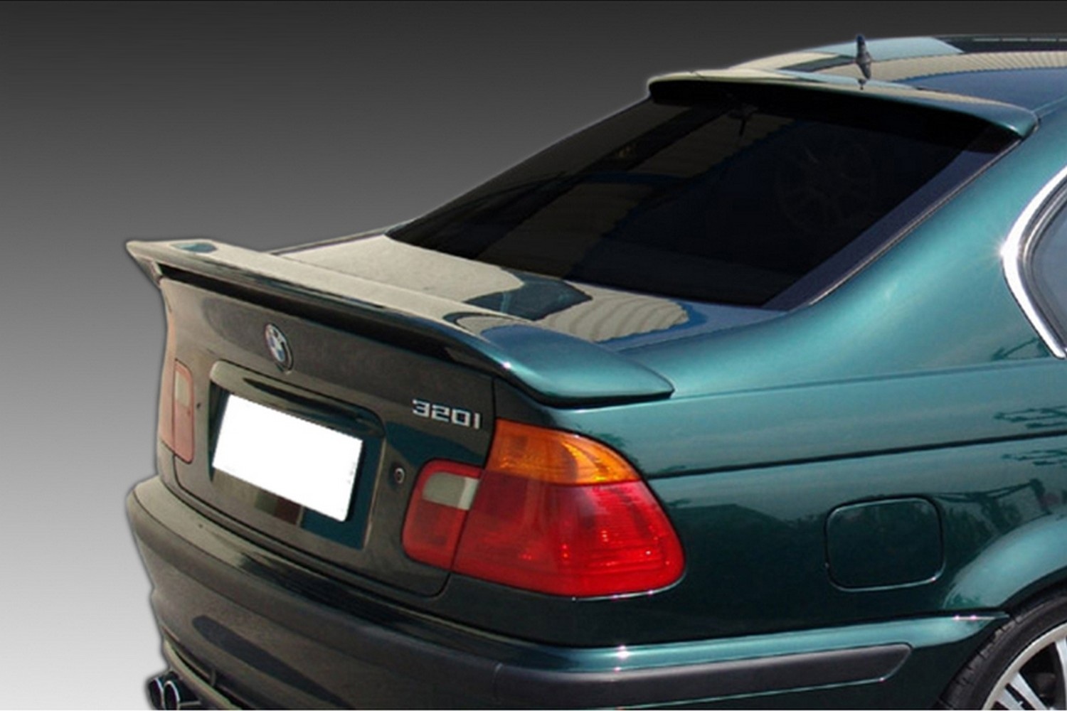 Boot spoiler BMW 3 Series (E46) 1998-2005 4-door saloon - painted