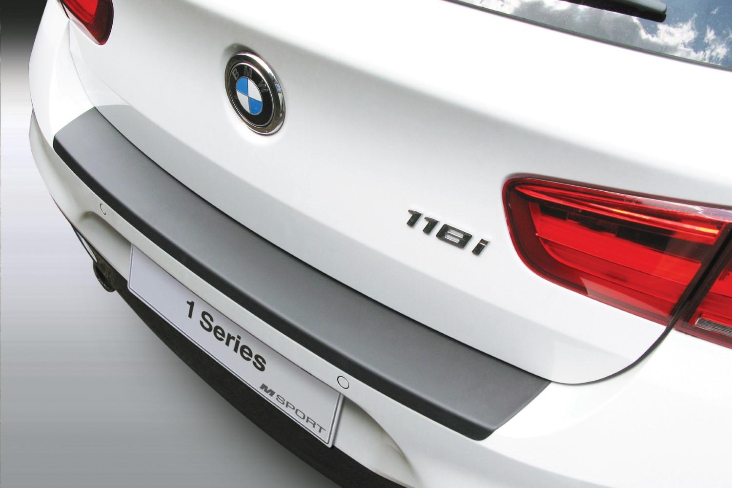 Protection de seuil de coffre BMW Série 1 (F21 - F20) 2015-2019 3 & 5 portes bicorps ABS - noir mat