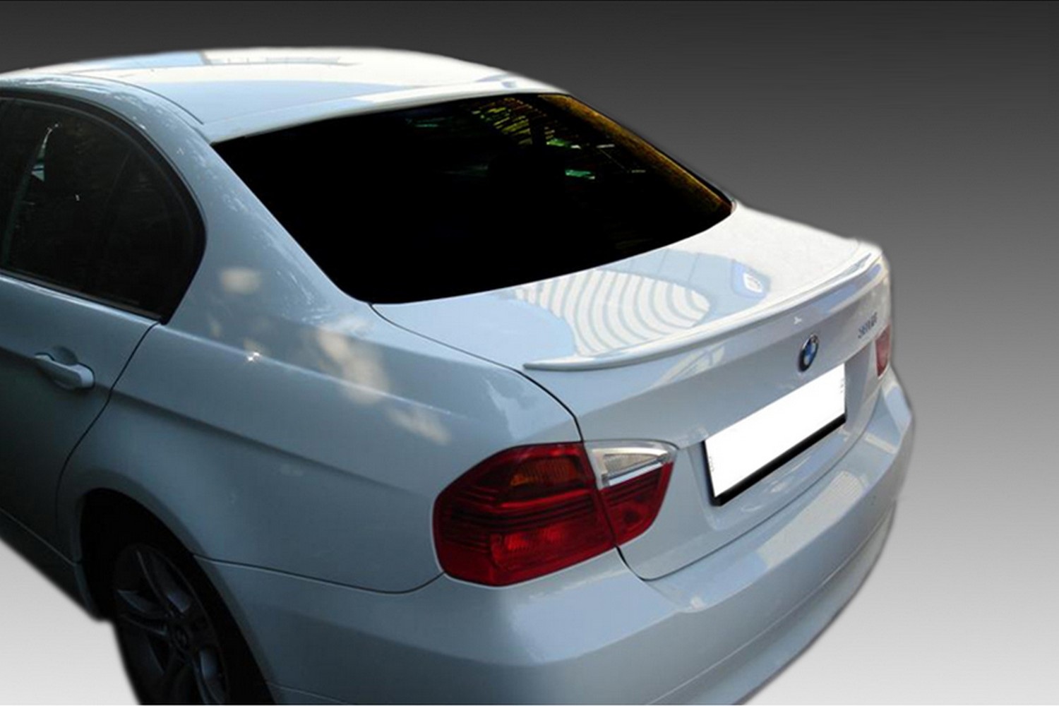 Lèvre de becquet de coffre convient à BMW Série 3 (E90) 2005-2012 4 portes tricorps