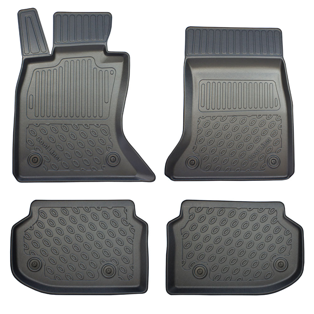 Automatten geschikt voor BMW 5 Serie (F10) 2010-2013 4-deurs sedan Cool Liner PE/TPE rubber