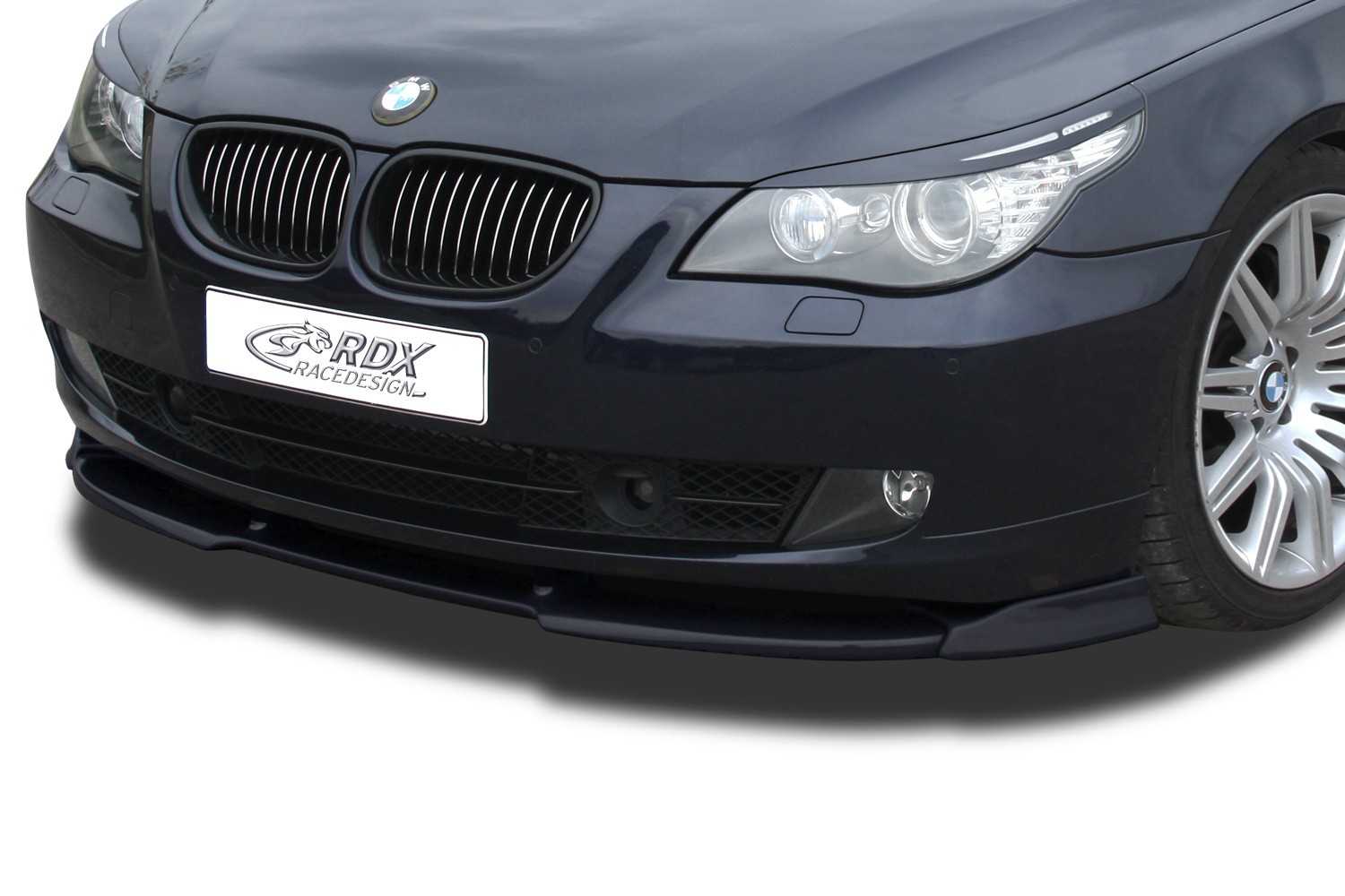 Voorspoiler geschikt voor BMW 5 Serie (E60) 2007-2010 4-deurs sedan Vario-X PU
