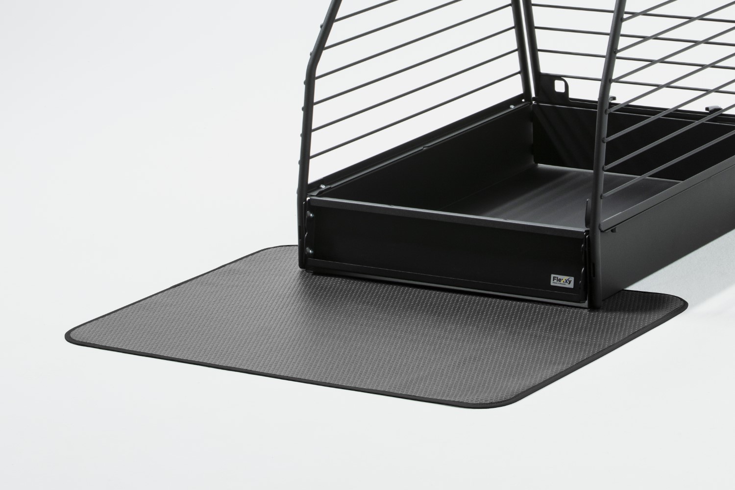 Tapis de protection pare-chocs antidérapant cage pour chien Flexxy