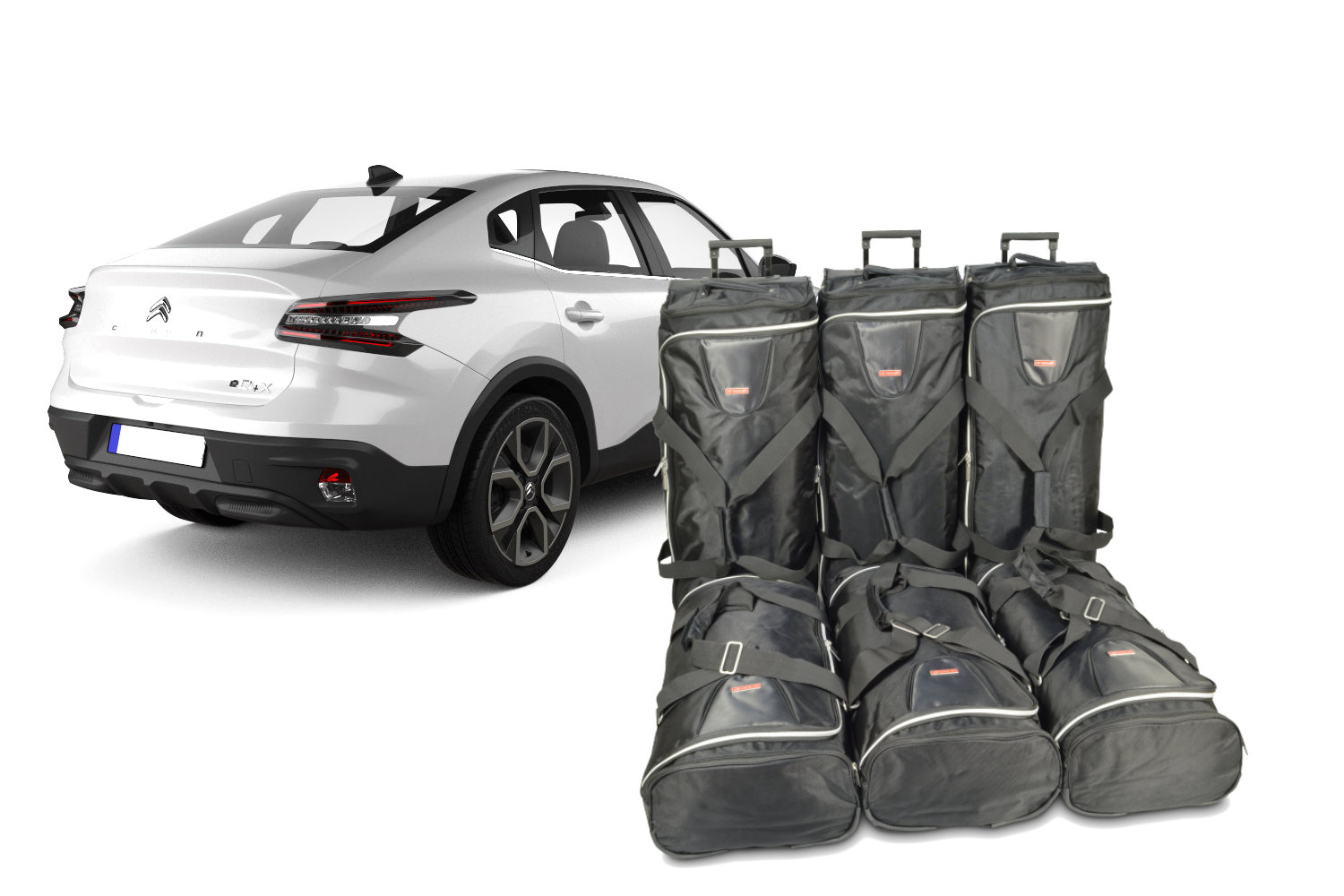 Travel bag set suitable for Citro&euml;n &euml;-C4 X 2022-present 4-door saloon Original
