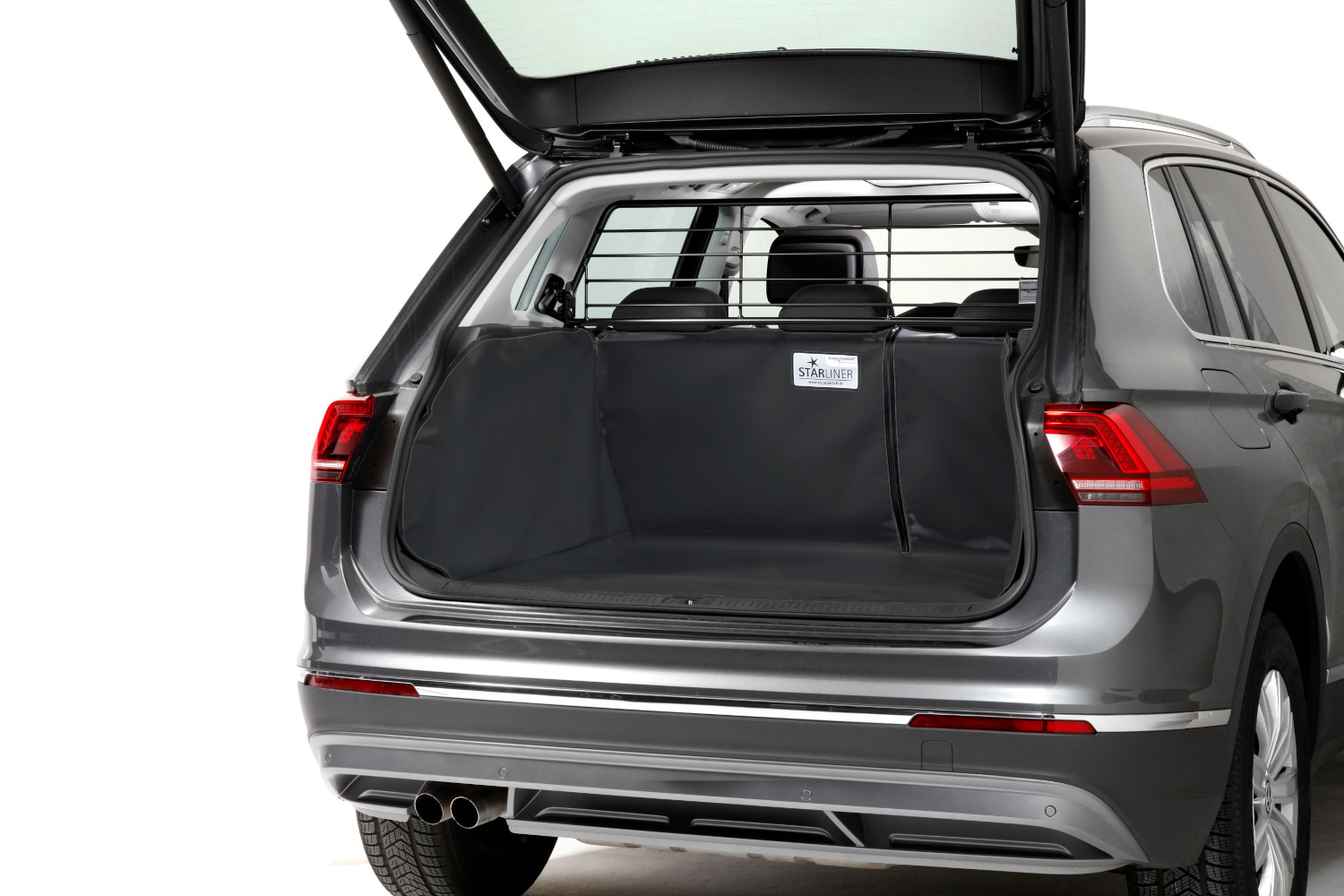 Boot cover suitable for Skoda Fabia II (5J) 2007-2014 5-door hatchback Kleinmetall Starliner - black