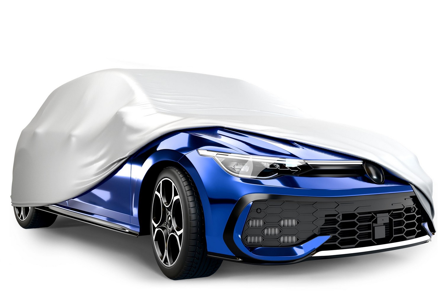 Car cover - Autoabdeckung - Autohoes - Housse de voiture All Weather Basic silver (2)