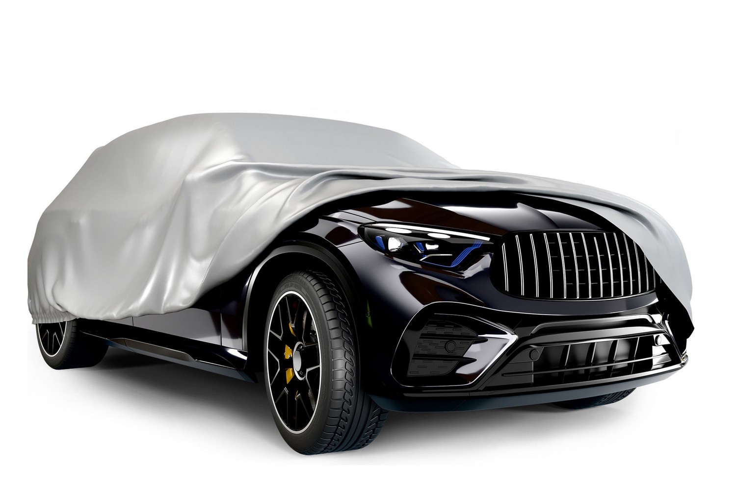 Car cover - Autoabdeckung - Autohoes - Housse de voiture All Weather Basic silver (2)