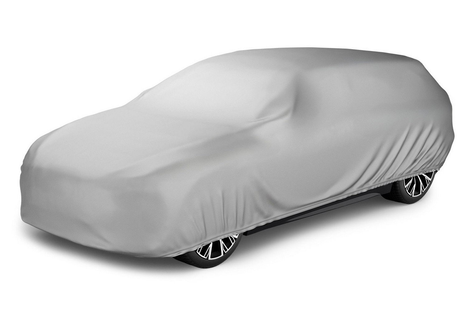 Car cover suitable for Alfa Romeo 156 Sportwagon - Crosswagon 1997-2007 wagon All Weather Basic L silver