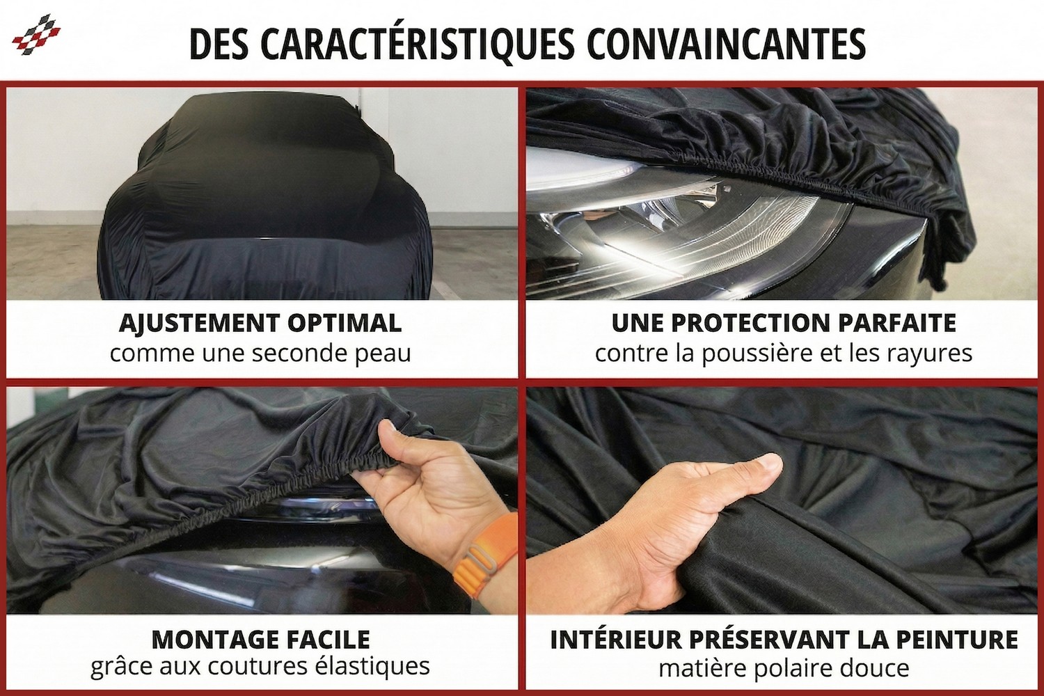 Housse de voiture Indoor Stretch Basic van (5)