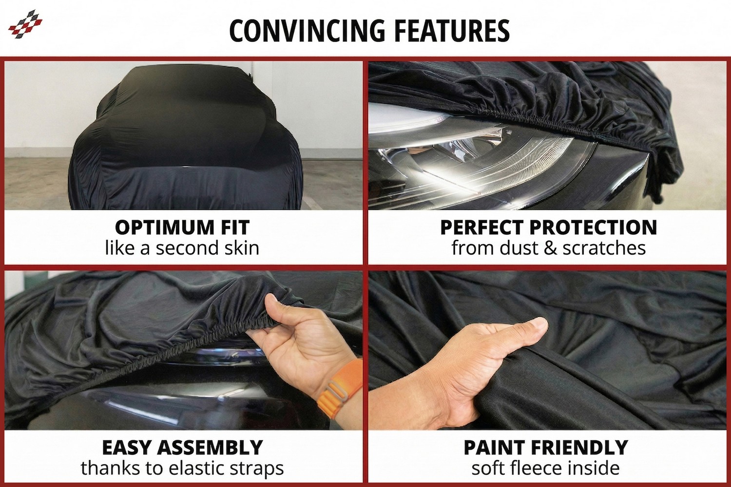 Car cover Indoor Stretch Basic station wagon (5)