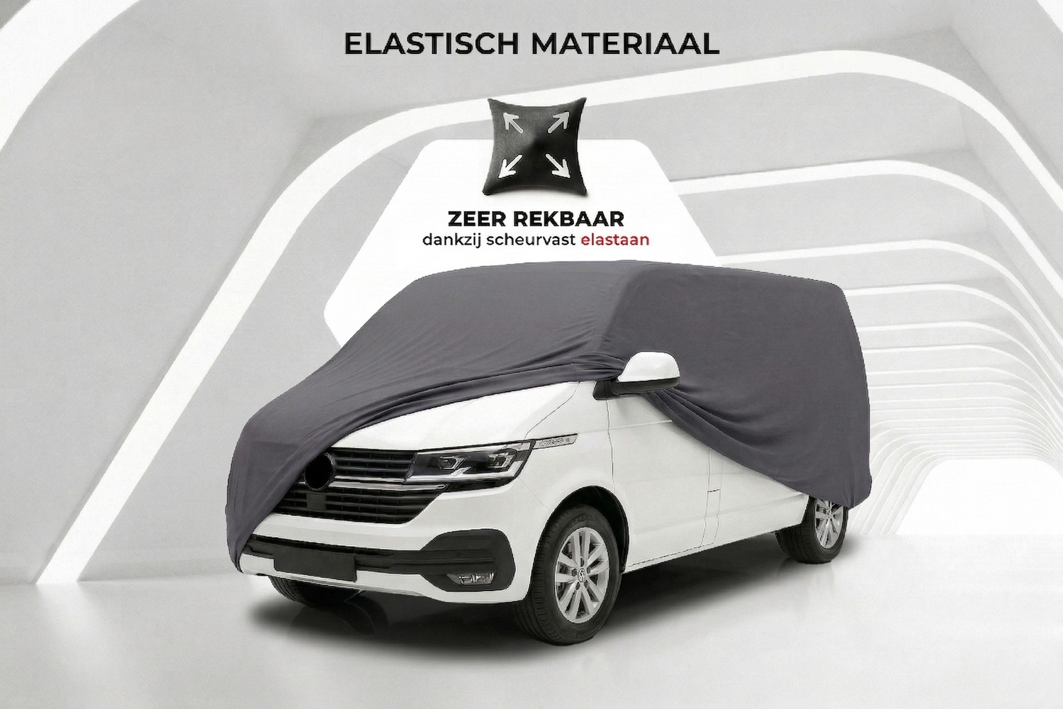 Autohoes Indoor Stretch Plus van antraciet (3) Autohoes Indoor Stretch Plus van antraciet (3)