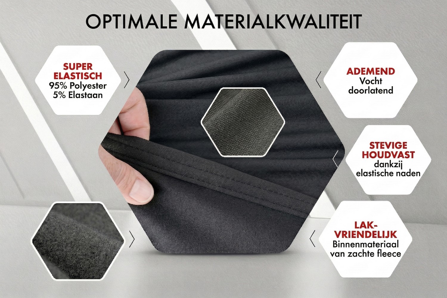 Autohoes Indoor Stretch Plus van antraciet (5) Autohoes Indoor Stretch Plus van antraciet (5)