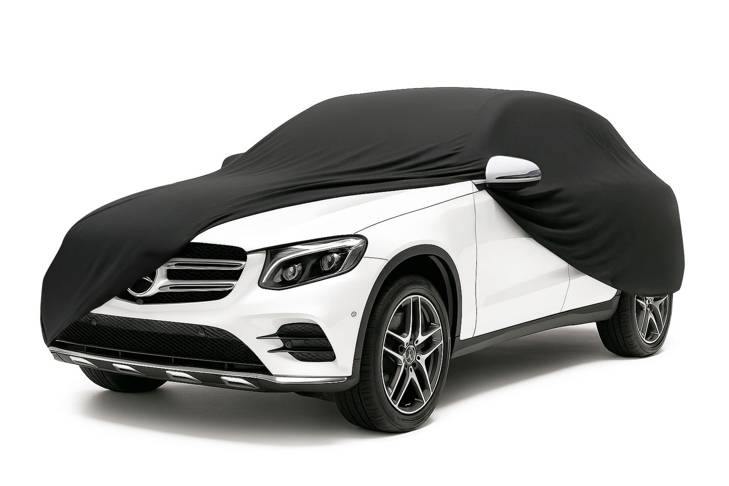 Car cover - Autoabdeckung - Autohoes - Housse de voiture Indoor Stretch Plus black (2)