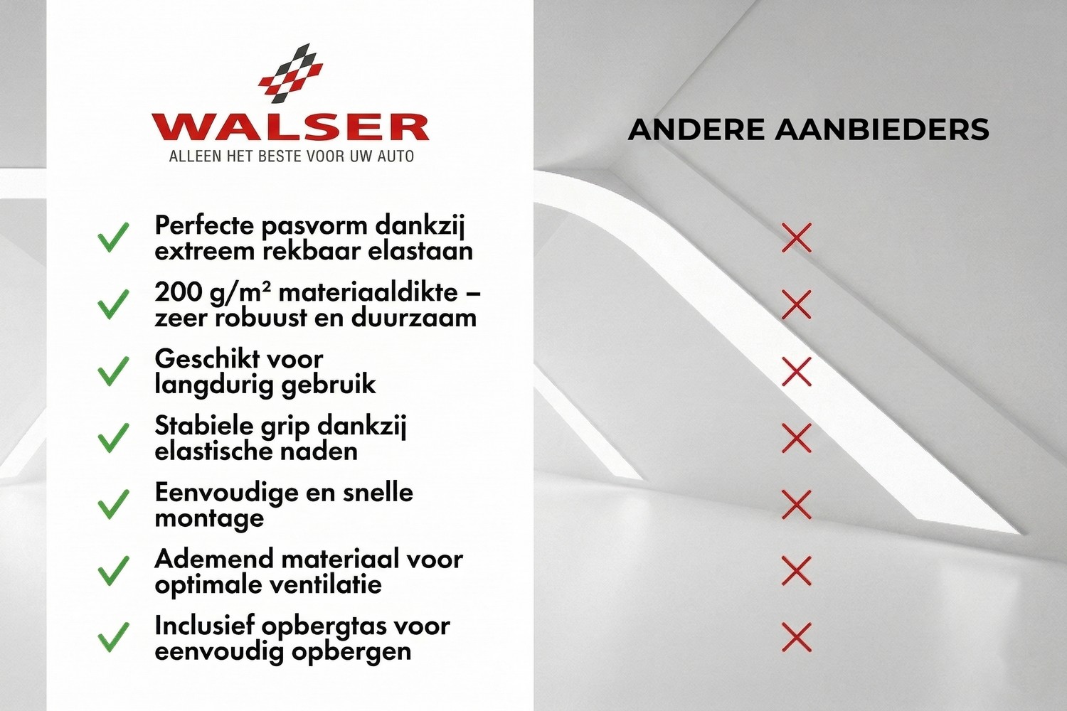 Autohoes Indoor Stretch Plus SUV zwart (6)