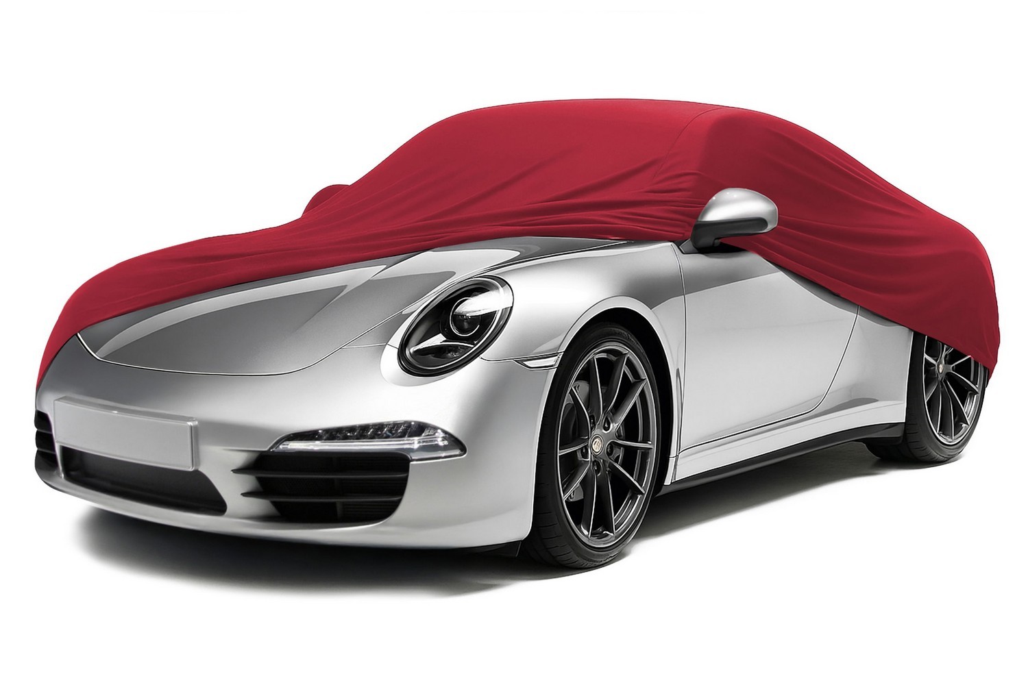 Car cover - Autoabdeckung - Autohoes - Housse de voiture Indoor Stretch Plus red (2)
