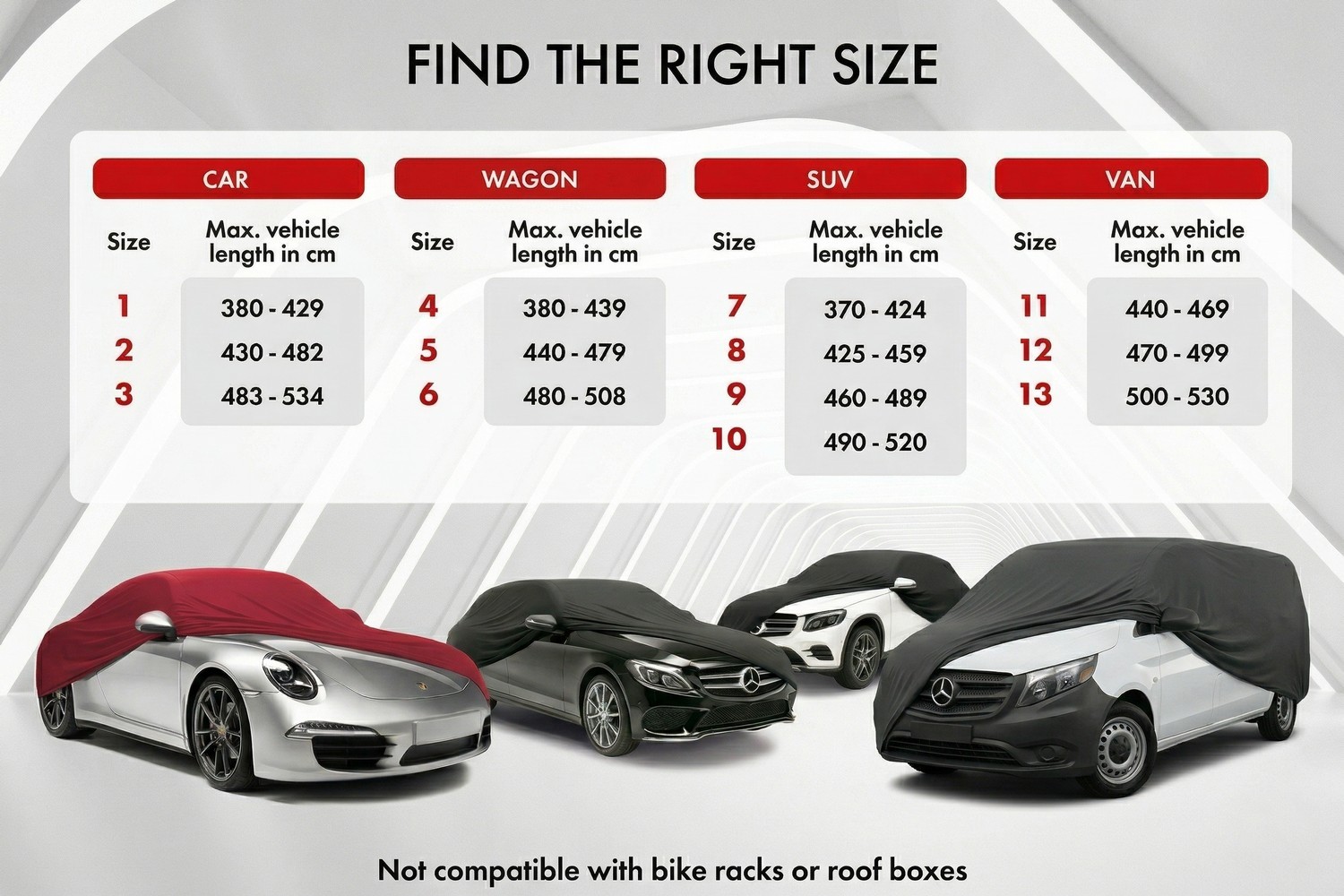 Car cover Indoor Stretch Plus passenger car red (7)