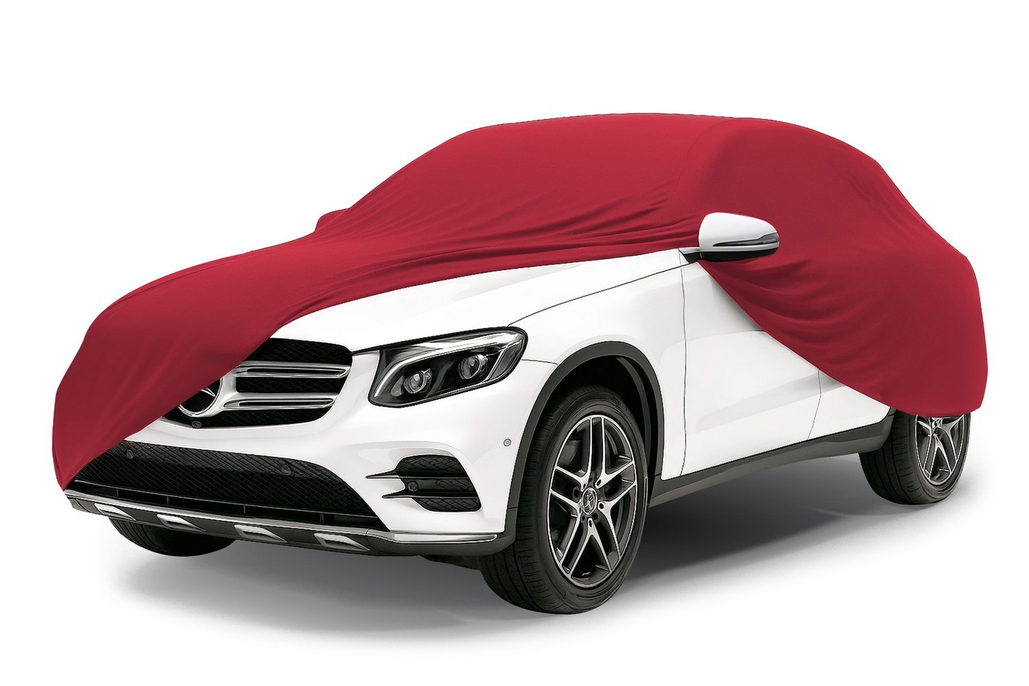 Car cover - Autoabdeckung - Autohoes - Housse de voiture Indoor Stretch Plus red (2)