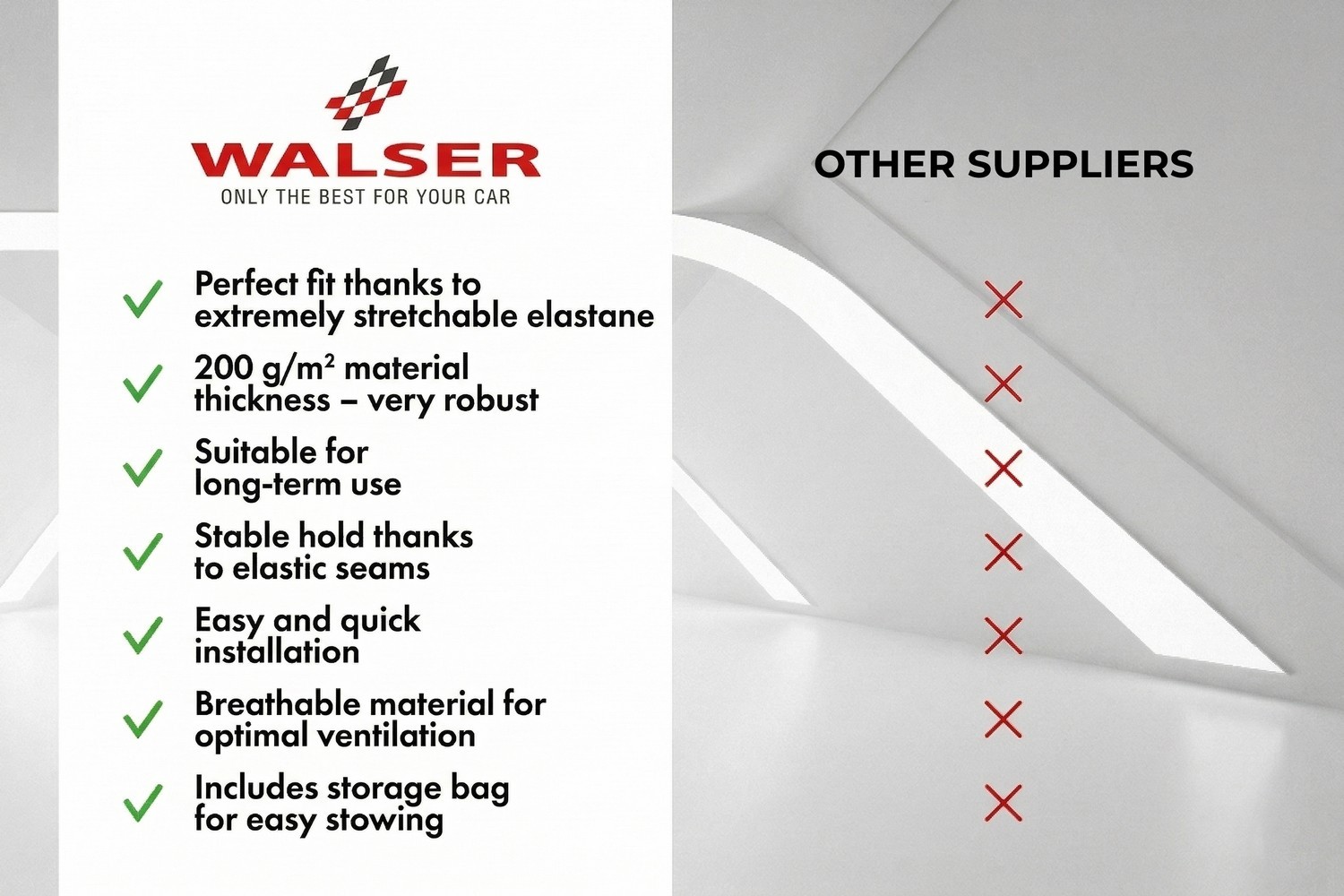 Car cover Indoor Stretch Plus SUV red (6)