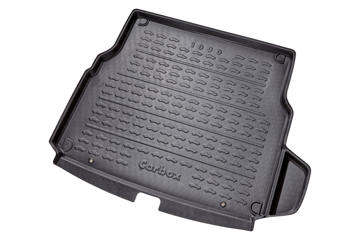 Boot mat Seat Toledo (NH) 2012-2019 5-door hatchback Carbox Form PE rubber - black