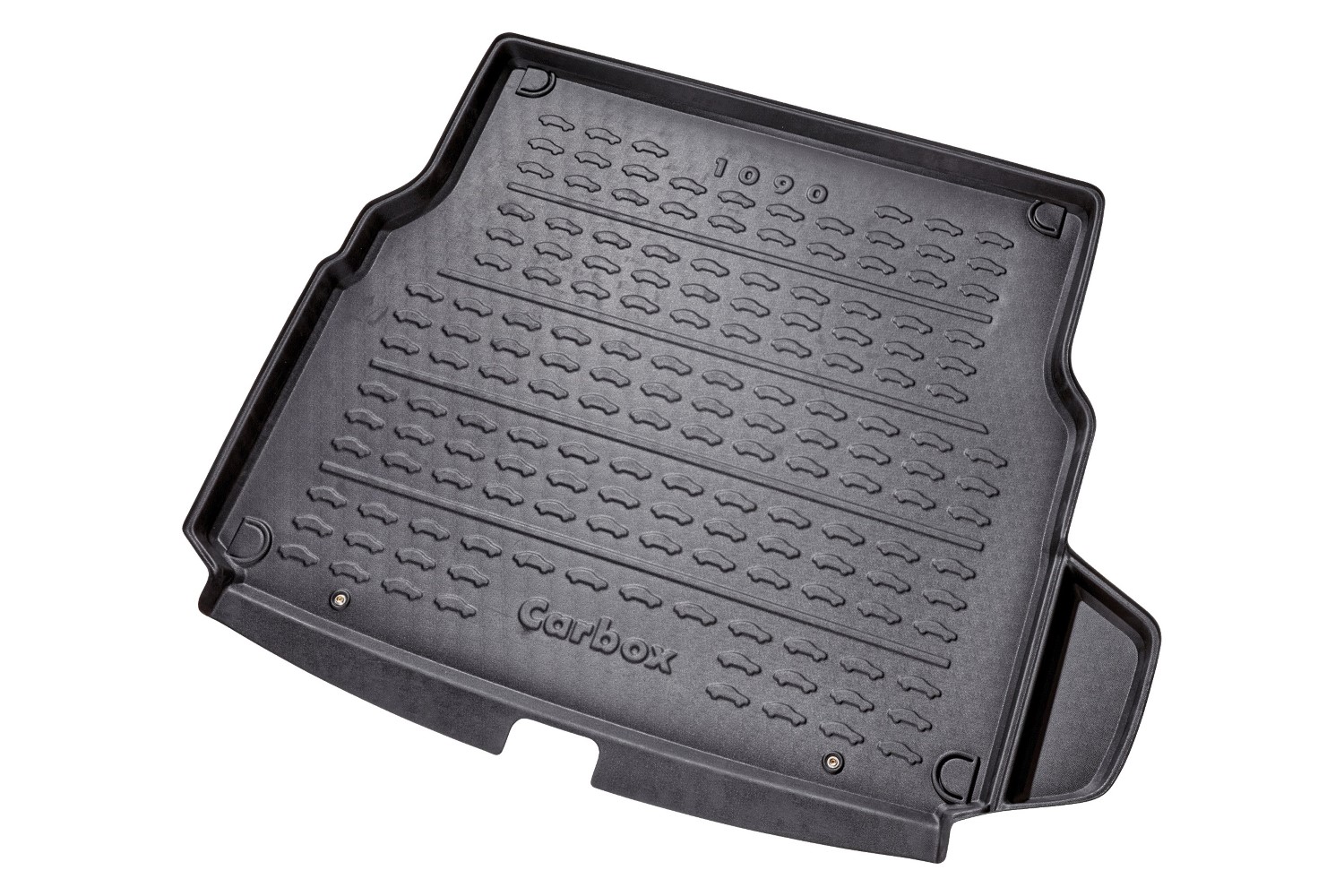 Boot mat Toyota Land Cruiser (J150) 2009-2017 Carbox Form PE rubber - black