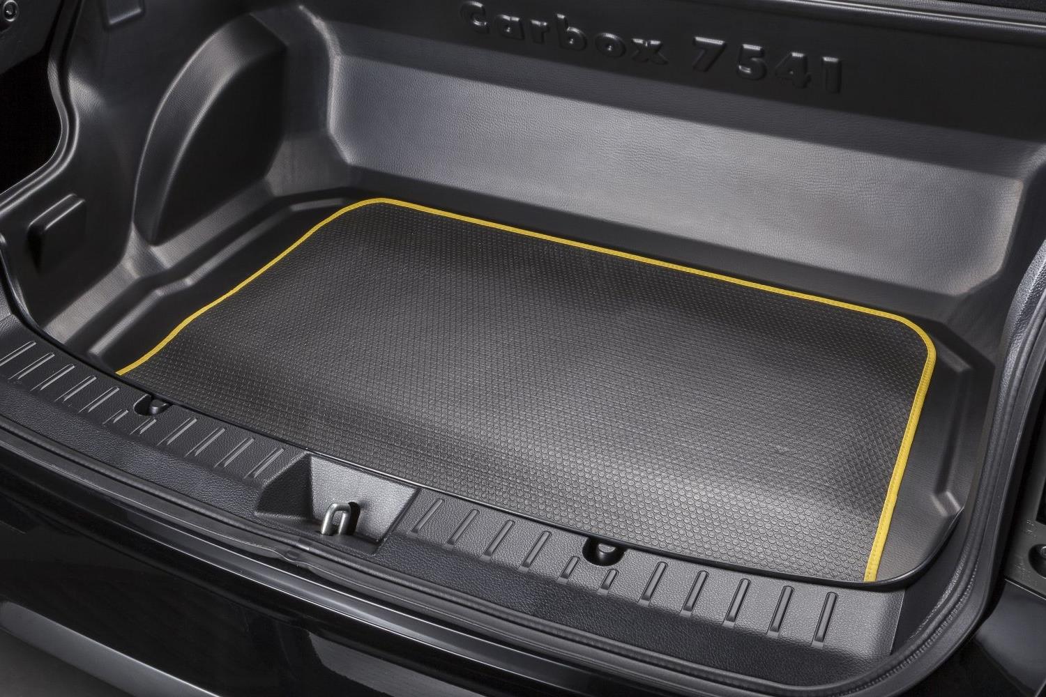 Kofferraummatte 2tlg mit Ladekantenschutz für VW Tiguan 2 AD1 Allspace  2017