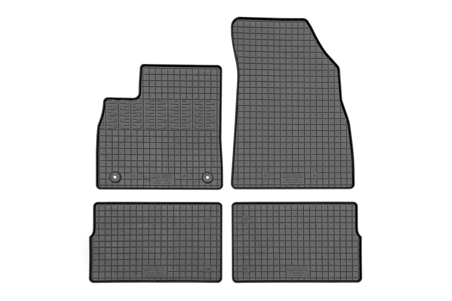 Alfombrillas para Jaecoo Jaecoo 5 2025-presente de goma